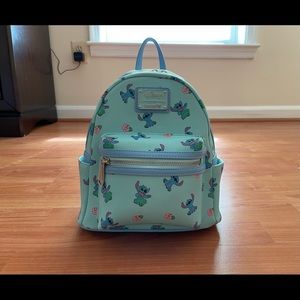 Stitch hula all over print Loungefly mini backpack